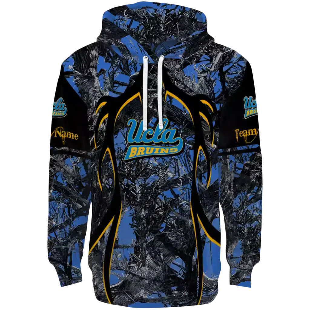 customized ucla bruins hunting theme blue black hoodie best selling customized ucla bruins hunting theme blue black hoodie best selling