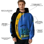 customized ucla bruins minimalist design blue black hoodie best selling
