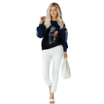 customized uconn huskies baby groot blue black hoodie best selling