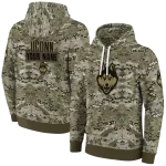 customized uconn huskies military style hoodie best selling