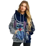 customized uconn huskies stitch blue hoodie best selling