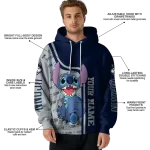 customized uconn huskies stitch blue hoodie best selling