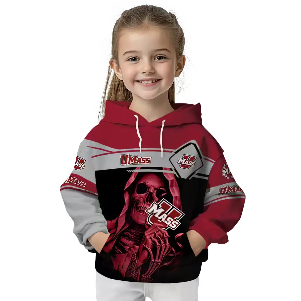 customized umass minutemen grim reaper red black hoodie top rated customized umass minutemen grim reaper red black hoodie top rated