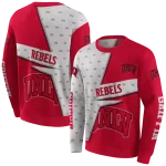 customized unlv rebels abstract shape red hoodie best selling