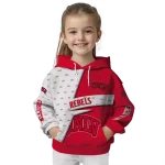 customized unlv rebels abstract shape red hoodie best selling