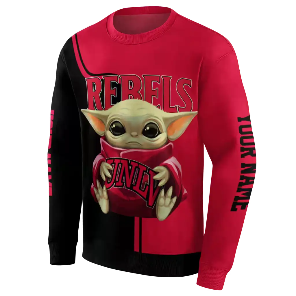 customized unlv rebels baby yoda red black hoodie new arrival customized unlv rebels baby yoda red black hoodie new arrival