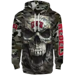 customized unlv rebels camo skull hoodie best selling