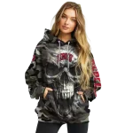 customized unlv rebels camo skull hoodie best selling