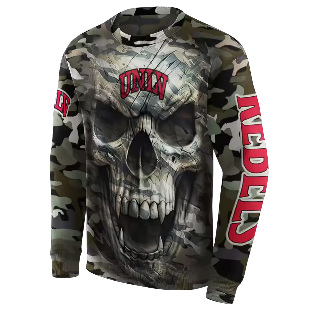customized unlv rebels camo skull hoodie new arrival customized unlv rebels camo skull hoodie new arrival