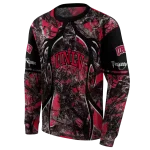 customized unlv rebels hunting theme red black hoodie best selling