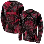 customized unlv rebels hunting theme red black hoodie best selling