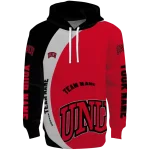 customized unlv rebels minimalist design red black hoodie best selling