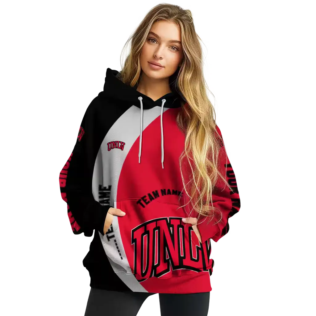 customized unlv rebels minimalist design red black hoodie high quality customized unlv rebels minimalist design red black hoodie high quality