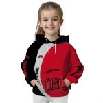 customized unlv rebels minimalist design red black hoodie best selling