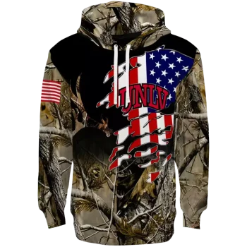 customized unlv rebels tree camo hoodie best selling
