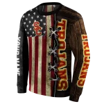 customized usc trojans american pride hoodie best selling