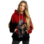 customized usc trojans baby groot red black hoodie best selling