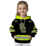 customized usc trojans safety motif black neon green hoodie best selling