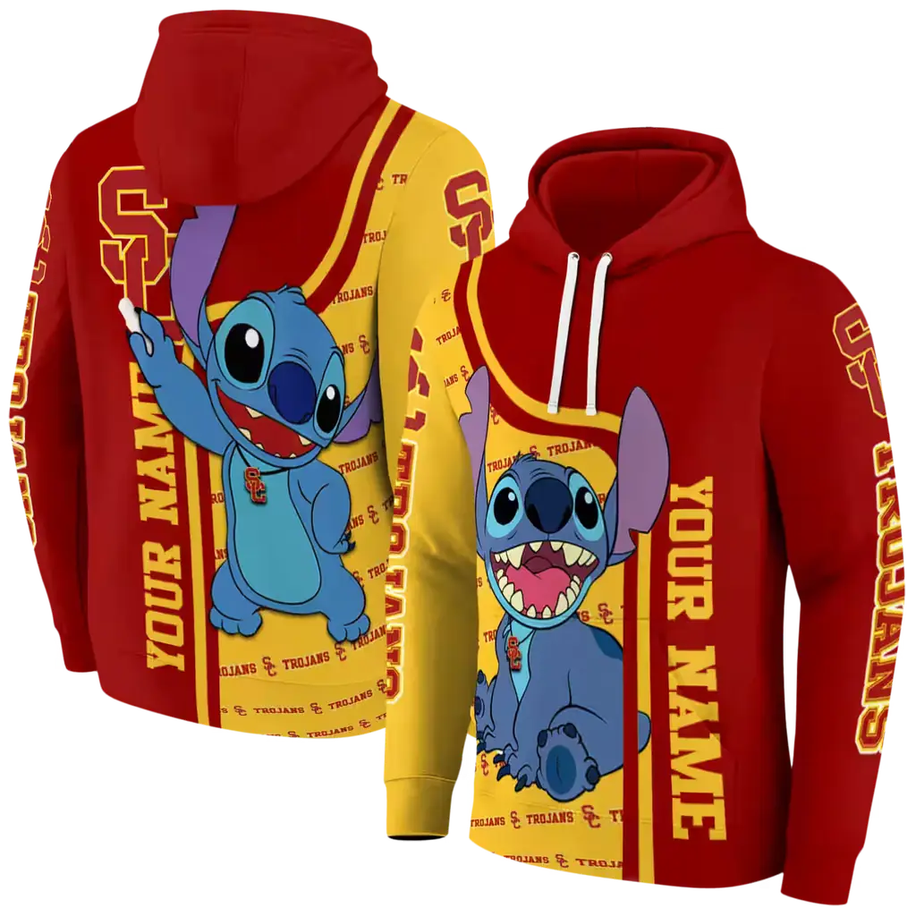 customized usc trojans stitch red hoodie fashion forward customized usc trojans stitch red hoodie fashion forward