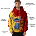 customized usc trojans stitch red hoodie best selling