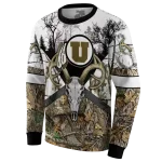customized utah utes forest silhouette hoodie best selling