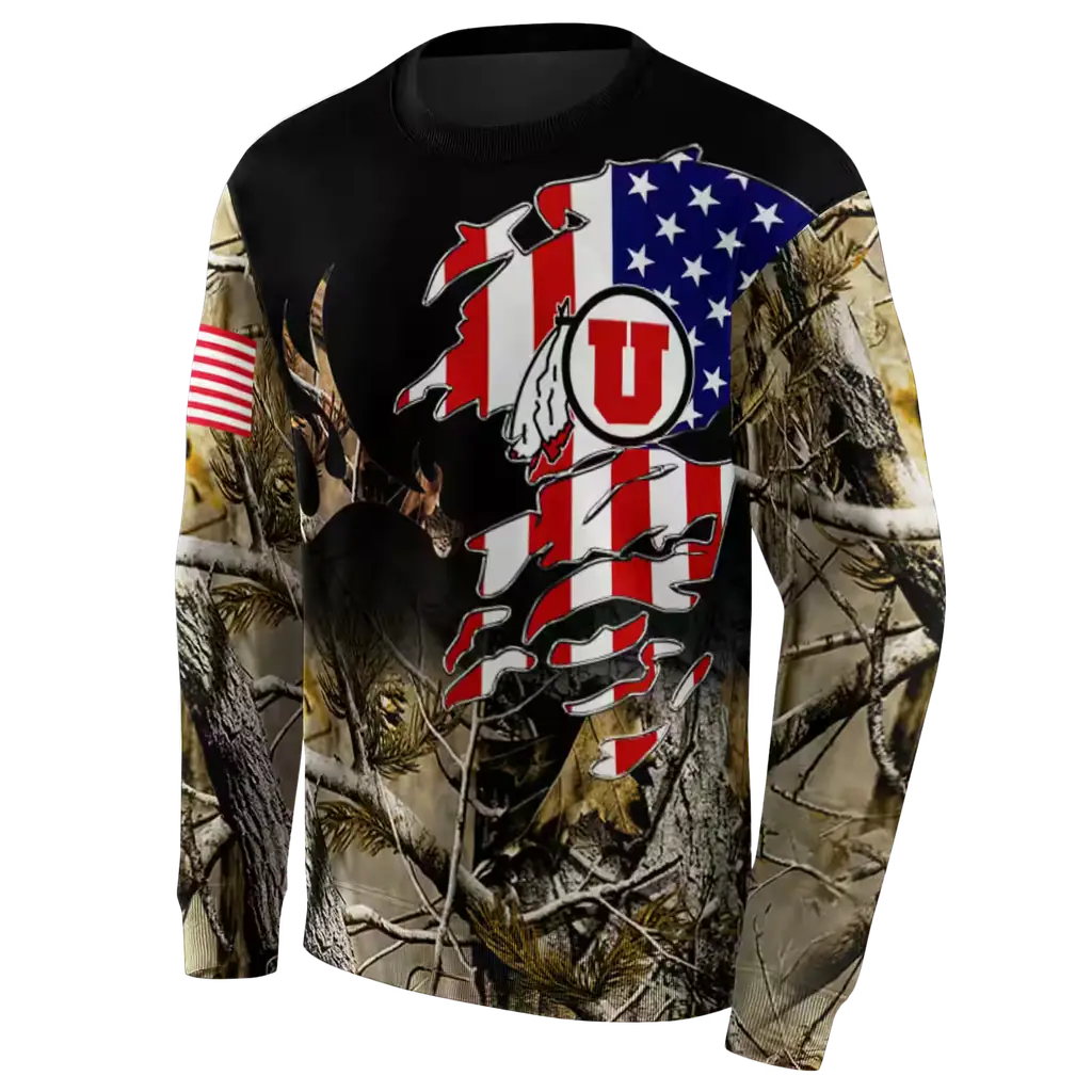 customized utah utes tree camo hoodie new arrival customized utah utes tree camo hoodie new arrival