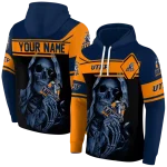 customized utep miners grim reaper blue black hoodie best selling