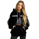 customized utep miners punisher skull black hoodie best selling