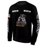 customized utep miners punisher skull black hoodie best selling