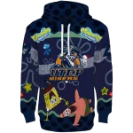 customized utep miners spongebob patrick star blue navy hoodie best selling