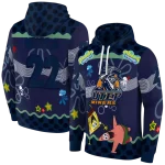 customized utep miners spongebob patrick star blue navy hoodie best selling