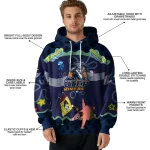 customized utep miners spongebob patrick star blue navy hoodie best selling