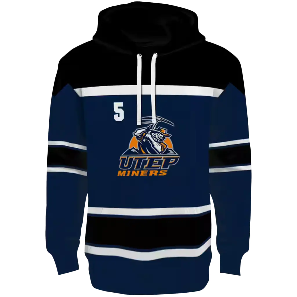 customized utep miners striped pattern blue hoodie best selling customized utep miners striped pattern blue hoodie best selling