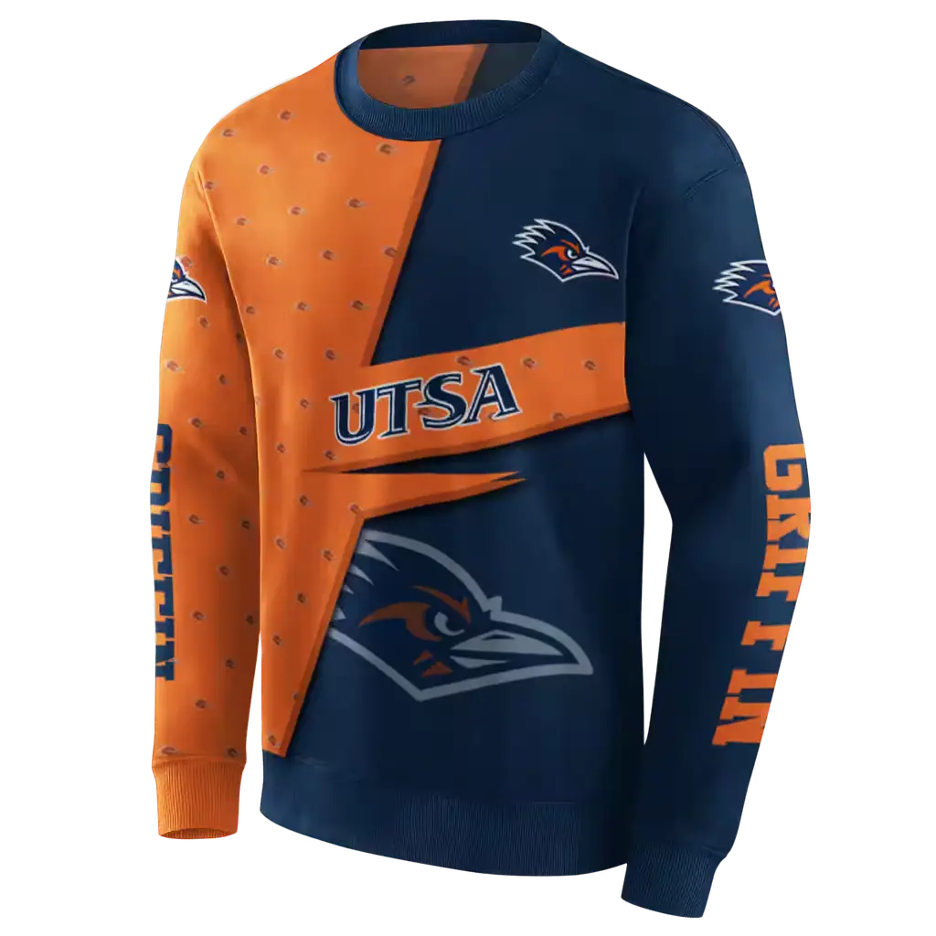 customized utsa roadrunners abstract shape orange hoodie new arrival customized utsa roadrunners abstract shape orange hoodie new arrival