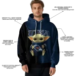 customized utsa roadrunners baby yoda orange black hoodie best selling