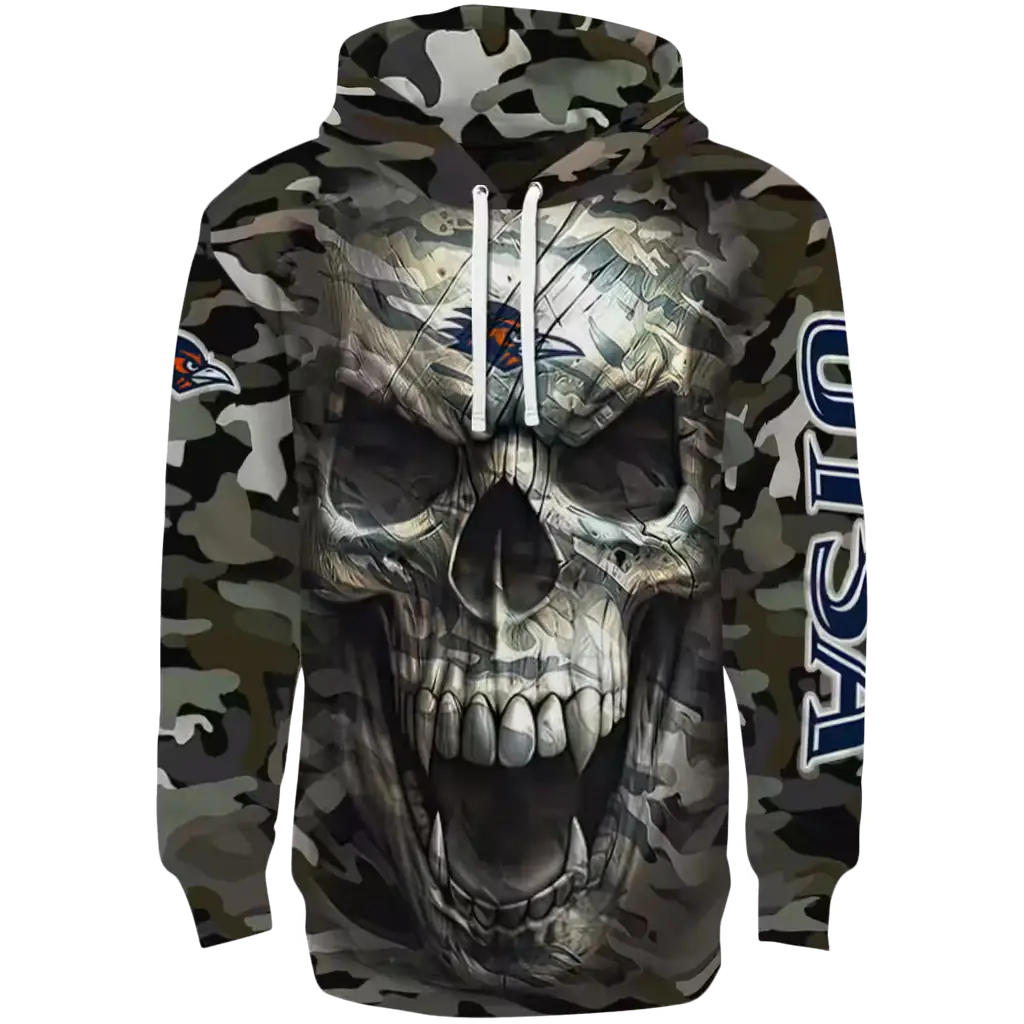 customized utsa roadrunners camo skull hoodie best selling customized utsa roadrunners camo skull hoodie best selling