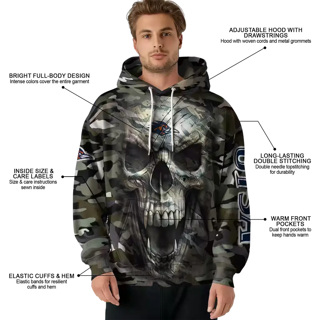 customized utsa roadrunners camo skull hoodie latest model customized utsa roadrunners camo skull hoodie latest model