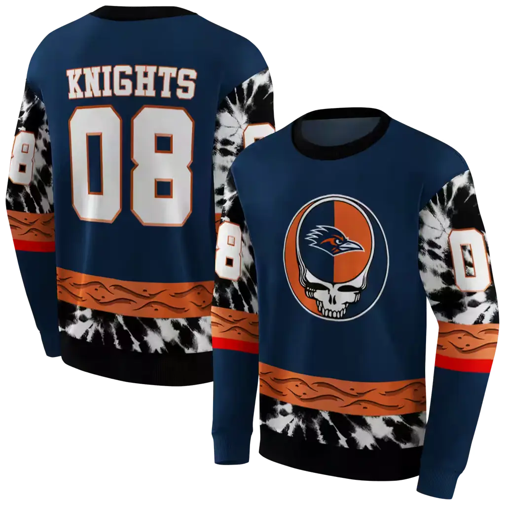 customized utsa roadrunners grateful vibes orange hoodie premium grade customized utsa roadrunners grateful vibes orange hoodie premium grade