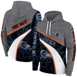 customized utsa roadrunners hexagonal mesh orange black gray hoodie best selling