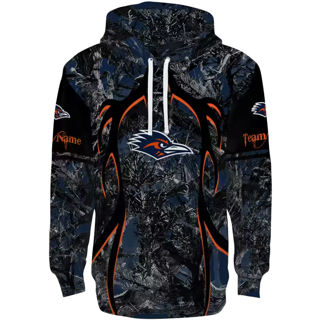 customized utsa roadrunners hunting theme orange black hoodie best selling customized utsa roadrunners hunting theme orange black hoodie best selling