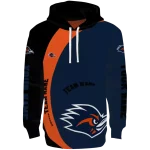 customized utsa roadrunners minimalist design orange black hoodie best selling
