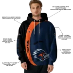 customized utsa roadrunners minimalist design orange black hoodie best selling