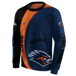 customized utsa roadrunners minimalist design orange black hoodie best selling