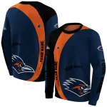 customized utsa roadrunners minimalist design orange black hoodie best selling