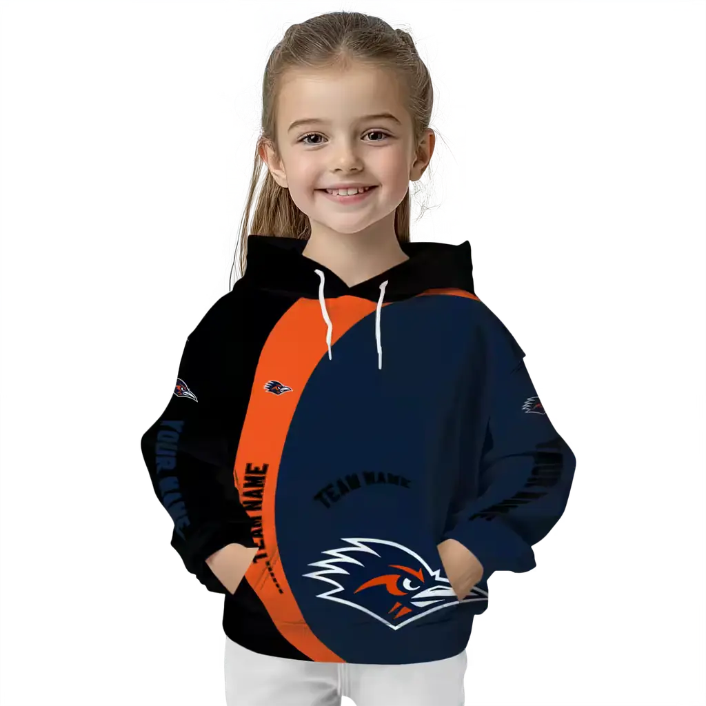 customized utsa roadrunners minimalist design orange black hoodie top rated customized utsa roadrunners minimalist design orange black hoodie top rated