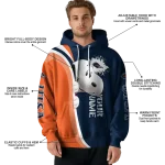 customized utsa roadrunners peeking snoopy orange hoodie best selling