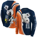 customized utsa roadrunners peeking snoopy orange hoodie best selling