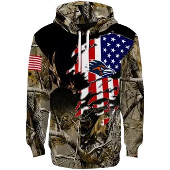 customized utsa roadrunners tree camo hoodie best selling