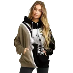 customized vanderbilt commodores peeking snoopy black hoodie best selling