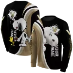 customized vanderbilt commodores peeking snoopy black hoodie best selling